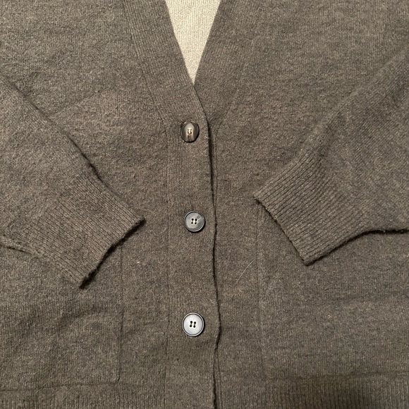 Oak + Fort oversized cardigan - Picture 4 of 5